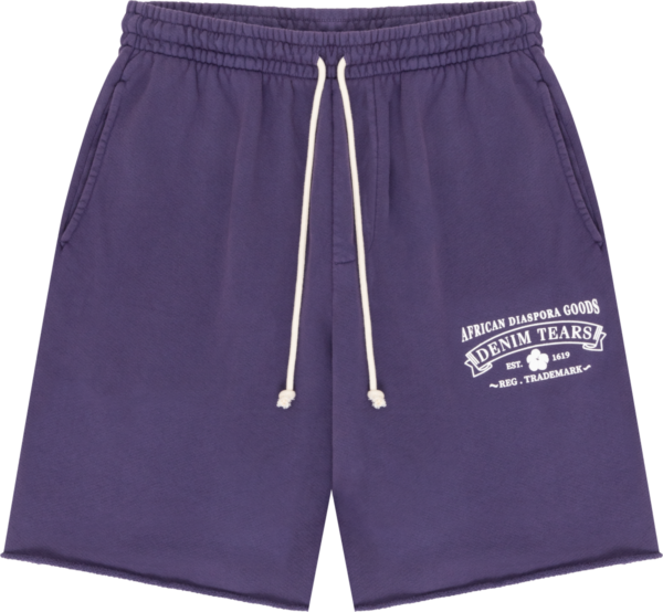 Denim Tears Sweat Shorts Purple